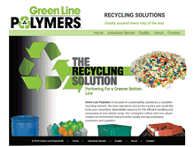 Tablet Screenshot of greenlinepolymers.com